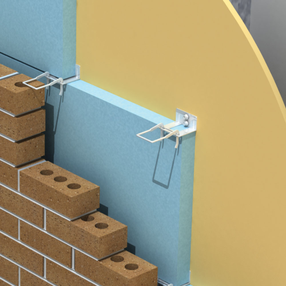 HB-213 Adjustable Veneer Anchor - 14 GA Hot Dip Galvanized