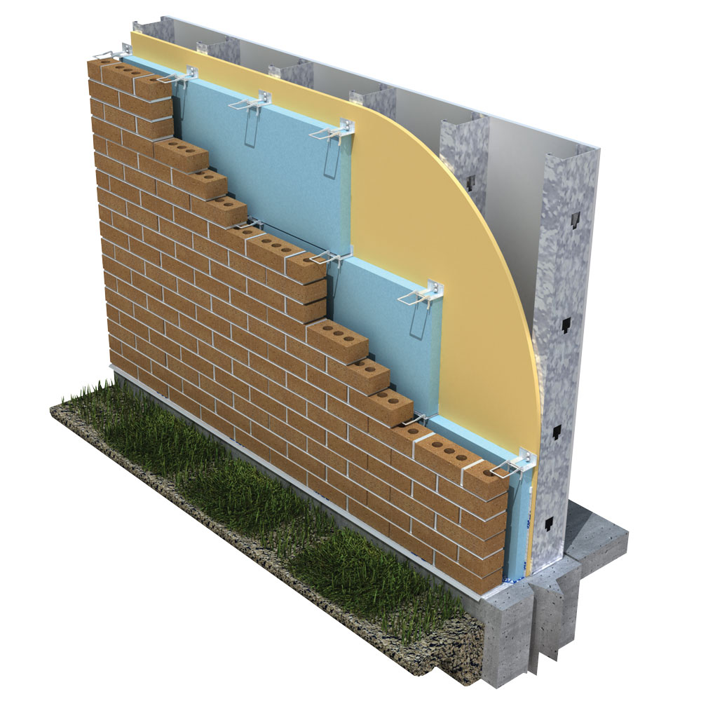 HB-213 Adjustable Veneer Anchor - 14 GA Hot Dip Galvanized