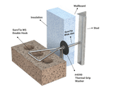 Wirebond SureTie WS Hook Hot Dip Galvanized (100/box)